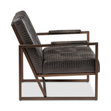 York Leather Lounger