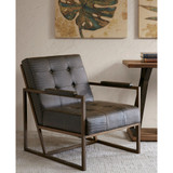 York Leather Lounger