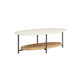 Beaumont 2 Tier Oval Coffee Table