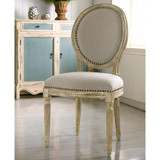 Bordon Round French Accent Chair