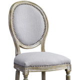 Bordon Round French Accent Chair