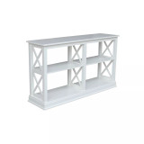 Hampton Sofa Server Table with Shelves