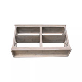 Hampton Sofa Server Table with Shelves
