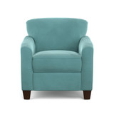 Leonardo Velvet Chair & Ottoman