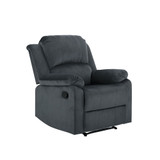 34.75" Steel Dayton Microfiber Manual Recliner