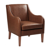 Ferguson 28" Faux Leather Accent Chair