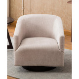 Geneva Wood Base Swivel Chair