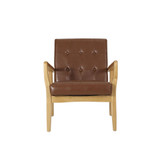 Marcola Mid Century Modern Upholstered Club Chair