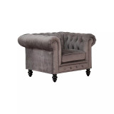 Abbyson Grand Chesterfield Armchair