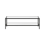Hera 54" Coffee Table with Shelf