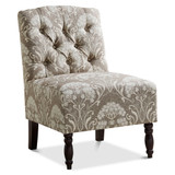 Charlotte Tufted Armless Chair