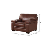 Harper Leather Arm Chair