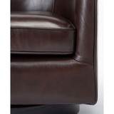 Turner Top Grain Leather Swivel Chair