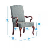 Derby Gooseneck Arm Chair