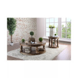 Sault Creek Round End Table