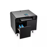 Smart Storage Side Table with Cooling Drawer