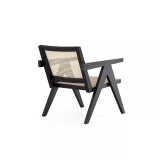 Hamlet 22.64" Ash Wood and Natural Cane Sturdy Accent Chair