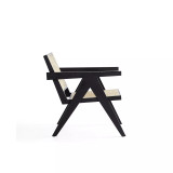 Hamlet 22.64" Ash Wood and Natural Cane Sturdy Accent Chair
