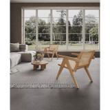Hamlet 22.64" Ash Wood and Natural Cane Sturdy Accent Chair