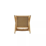 Hamlet 22.64" Ash Wood and Natural Cane Sturdy Accent Chair
