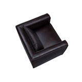 Charlie Modern Vinyl Accent Chair