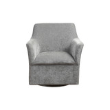 Augustine 30.75" Fabric Swivel Glider Chair