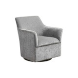 Augustine 30.75" Fabric Swivel Glider Chair