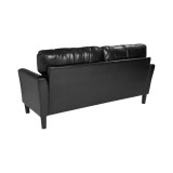 Living Room Sofa Couch With Tailored Arms