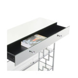 Town Square 1 Drawer Mirrored Console Table