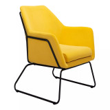 31.5" Jose Angular Shape Accent Chair