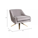 Mackenzie Swivel Accent Chair