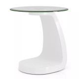 Kilvo Glass Top End Table
