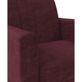 Sheahan Mid-Century Modern Channel-Tufted Armchair