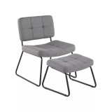 Stout Contemporary Lounge Chair and Ottoman Set