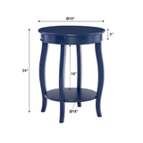 Powell Furniture Andover Round Side Table