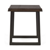 Jennings 22" Solid Wood Live Edge End Table