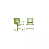 Gracie Stainless Steel Chair, Pair