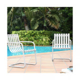 Gracie Stainless Steel Chair, Pair