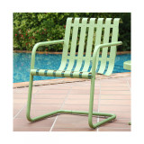 Gracie Stainless Steel Chair, Pair