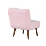 31.9"  Wood, Steel, Foam and Polyester Darcy Armless Accent Chair