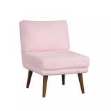 31.9"  Wood, Steel, Foam and Polyester Darcy Armless Accent Chair