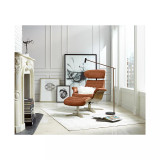 Annaldo Leather Swivel Chair & Ottoman Collection