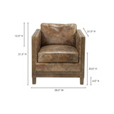 Darlington Club Chair Light Brown