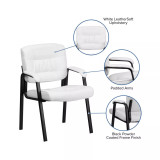 Executive Reception Chair With Powder Coated Frame