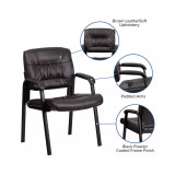 Executive Reception Chair With Powder Coated Frame
