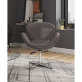 Raspberry Adjustable Swivel Chair