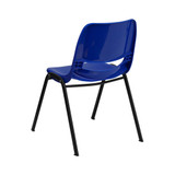 Ergonomic Shell Stack Chair with Frame