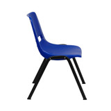 Ergonomic Shell Stack Chair with Frame