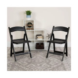 HERCULES Series 1000 lb. Capacity Resin Folding Chair with Vinyl Padded Seat