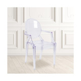 4 Pack Ghost Chair With Arms